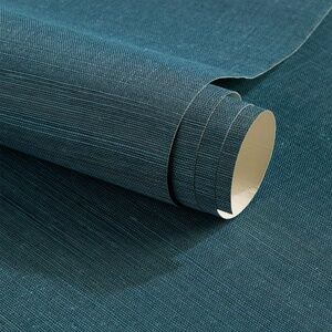 Serena & Lily | Two rolls of Grasscloth Wallpaper - Amalfi Blue color